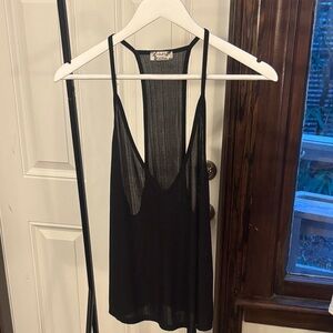 Free People Black Tank Top